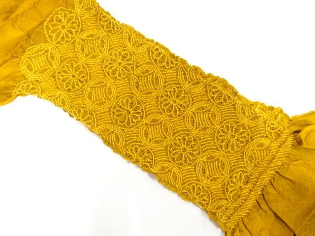 JAPANESE KIMONO / SHIBORI OBIAGE